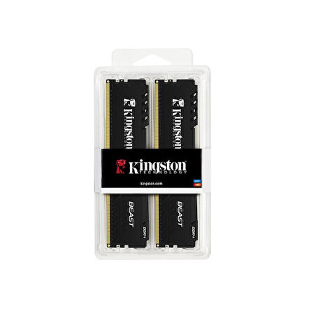 Beast, KF436C18BBK2/32TR, 32Gb (2x16Gb),  3600Mhz, DDR4, CL18, Desktop Gaming RAM (Soğutuculu)
