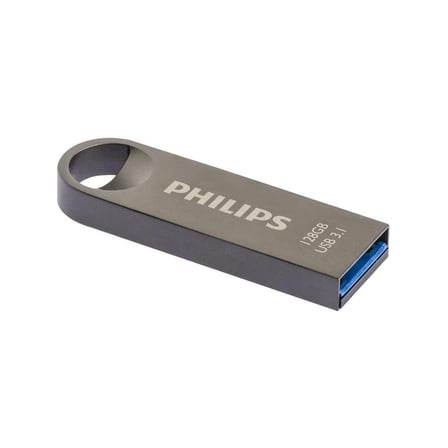 Philips 128 GB USB 3.1 Flash Bellek Metalik Gri