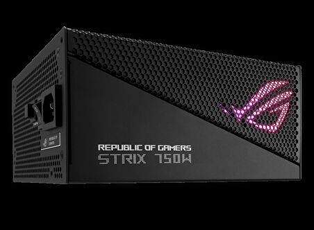  ROG-STRIX-750G AURA 80+ GOLD 750W MODÜLER ATX 3.0 UYUMLU PCI-E 5.0 10 YIL GARANTİ