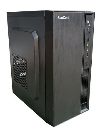 SunCom SC-606 Bilgisayar Kasası Midi Tower 300W Siyah 12cm Fan