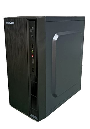 SunCom SC-606 Bilgisayar Kasası Midi Tower 300W Siyah 12cm Fan