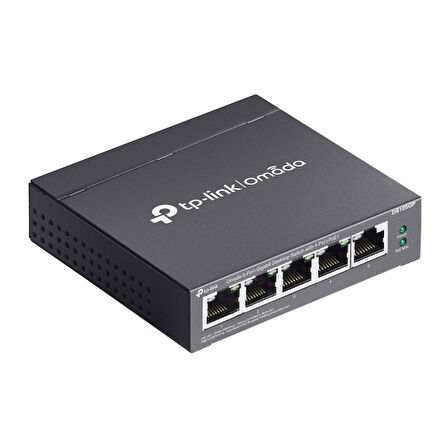 TP-LINK DS105GP 65W 5GE Switch with 4GE PoE, 250m P PoE Auto Recovery, Metal Desktop