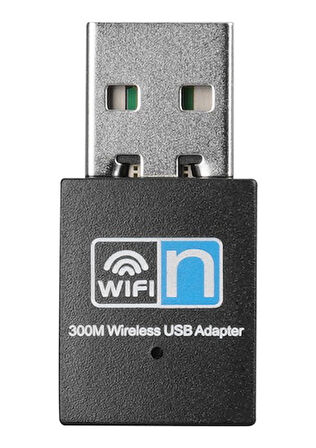 HY-300N, 300Mbp, 2.4Ghz, Dahili Anten, USB2.0, WIRELESS, Mini ETHERNET