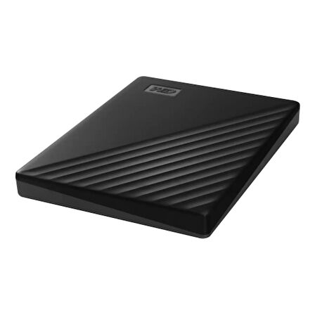 WD WDBYVG0020BBK-WESN, My Passport, 2TB, 2.5&quot;, USB3.2, Taşınabilir, Harici HDD, Siyah