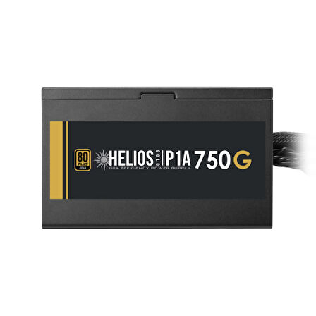 GAMDIAS HELIOS P1A-750G, 750W, 80+ Gold, Aktif PFC, GAMING, ATX, Power Supply (PSU)