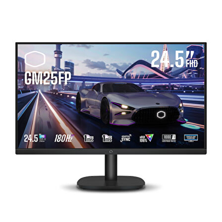 CM GM25FP 25" 180Hz 1ms IPS FHD 1920x1080 2xHDMI,  DisplayPort 1.4x2 Gaming Monitör