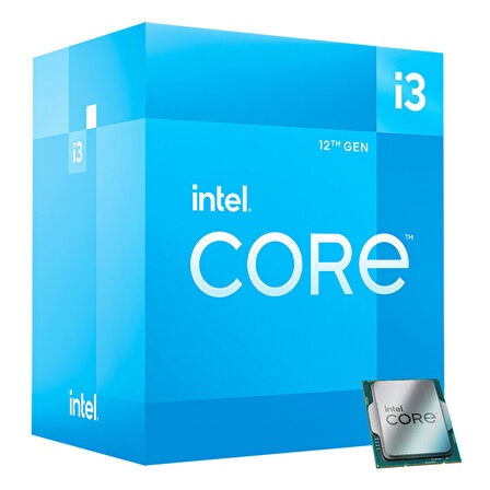 CORE İ3-12100 3.30GHz 12MB 1700p 12.Nesil TRAY