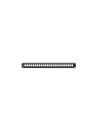 AC-610-24 MODULER UTP/FTP CAT6/CAT6A 24 PORT BOŞ 1U ZIRHLI PATCH PANEL