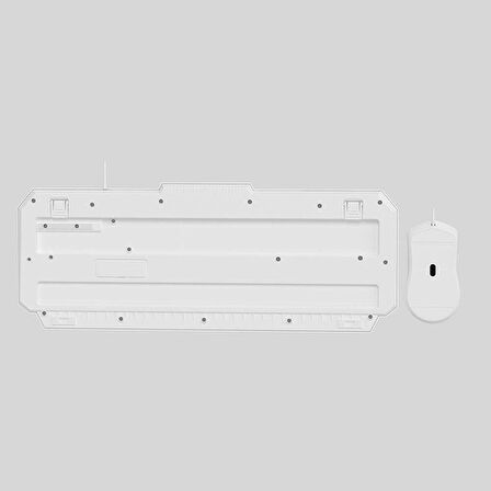 GameBooster KM-11W Knight Beyaz Klavye Mouse Set