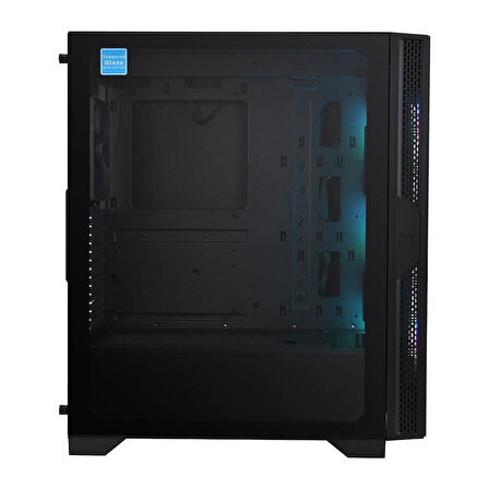  versa t25 550w 80+ argb 3x120mm fan tempered glass pencereli oyuncu kasası
