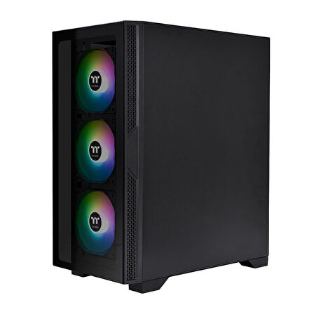  versa t25 550w 80+ argb 3x120mm fan tempered glass pencereli oyuncu kasası