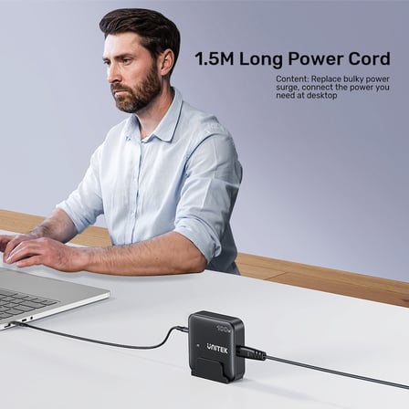 Unitek 100W Masaüstü GAN Şarjİstasyon BYZ P1229AWH