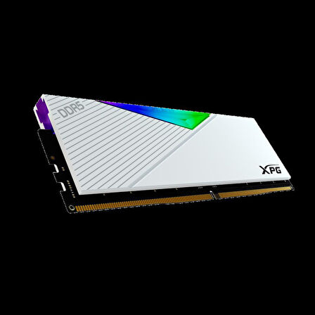 XPG Lancer Beyaz RGB DDR5-6000Mhz CL30 32GB (2x16GB) Dual Kit (30-40-40) 1.35V