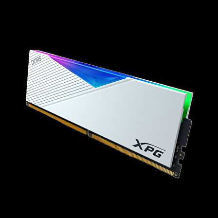 XPG Lancer Beyaz RGB DDR5-6000Mhz CL30 32GB (2x16GB) Dual Kit (30-40-40) 1.35V