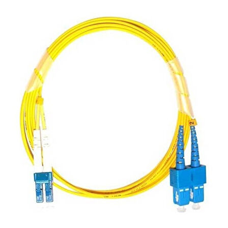  E9DXSCLC2D0010 SC-LC DUPLEX SM 9/125 PATCH CORD 1 MT