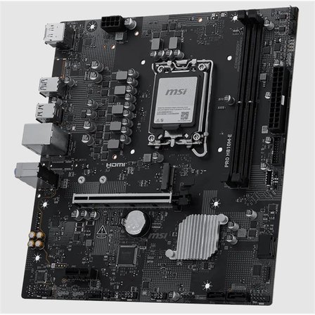 PRO H810M-E DDR5 6400MT/S 1XHDMI 1XDP 1XM.2 USB 3.2 MATX 1851P (INTEL ULTRA PROCESSORS SERIES 2)