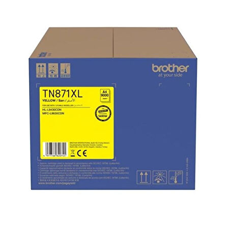 TN-871XL Sarı Orjinal Toner Yüksek Kapasite