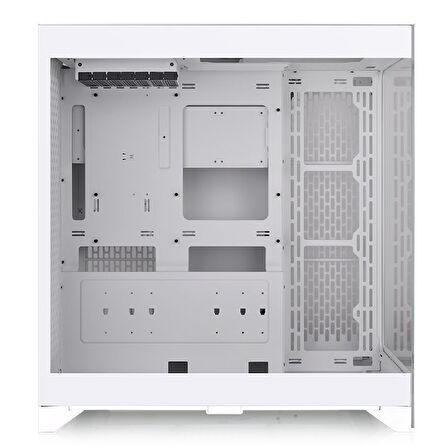  CTE E600 Beyaz TG Pencereli PCI-E 4.0 Dual 90 Derece Riser Kablolu Mesh&TG Panelli Kasa