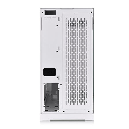  CTE E600 Beyaz TG Pencereli PCI-E 4.0 Dual 90 Derece Riser Kablolu Mesh&TG Panelli Kasa
