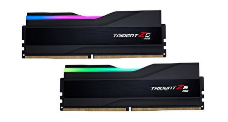  Trident Z5 RGB Siyah DDR5-7600Mhz CL38 48GB (2x24GB) DUAL (38-48-48-121) 1.35V