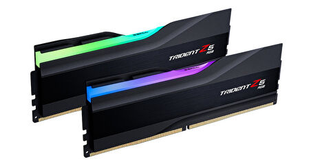  Trident Z5 RGB Siyah DDR5-7600Mhz CL38 48GB (2x24GB) DUAL (38-48-48-121) 1.35V