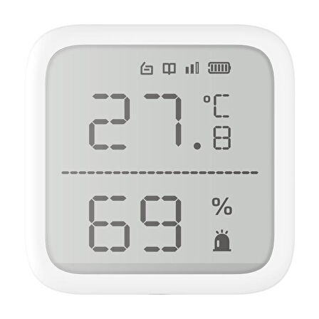 Hikvision DS-PDTPH-E-WE Kablosuz Alarm - Sıcaklık Dedektörü