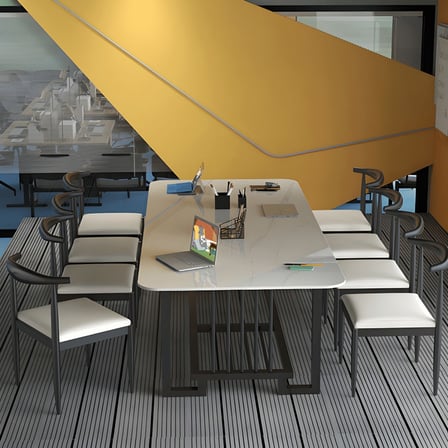 ÇLM65913 Modern MDF Dikdörtgen Çalışma Masası