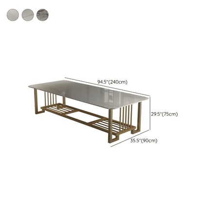 ÇLM65913 Modern MDF Dikdörtgen Çalışma Masası
