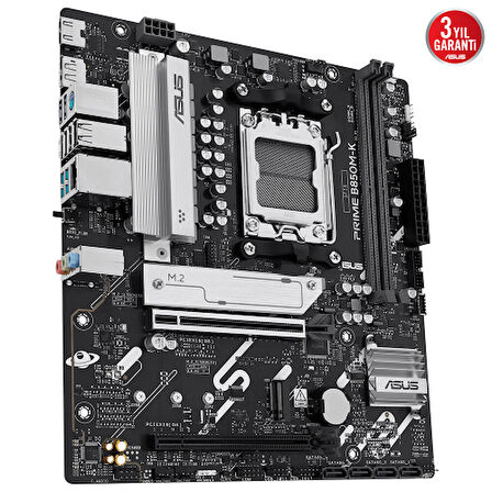  PRIME B850M-K, 2xDDR5, 2x M.2, DP, HDMI, AM5 Soket Anakart