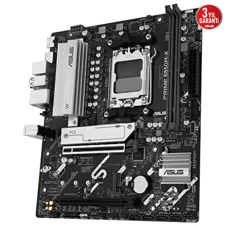  PRIME B850M-K, 2xDDR5, 2x M.2, DP, HDMI, AM5 Soket Anakart