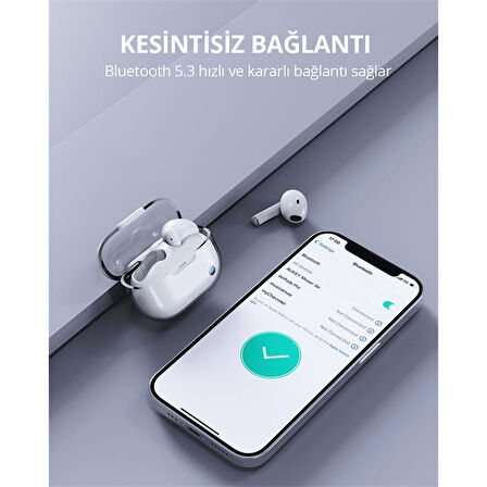  EP-M2-WH 13MM SÜRÜCÜLÜ BLUETOOTH 5.3 IPX4 KABLOSUZ KULAKLIK