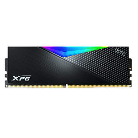 XPG Lancer Siyah RGB DDR5-6000Mhz CL30 64GB (2x32GB) Dual Kit (30-40-40) 1.35V