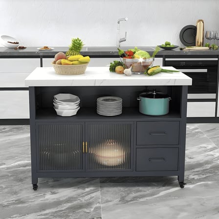 ADA68040 Modern MDF Mutfak Servis Adası