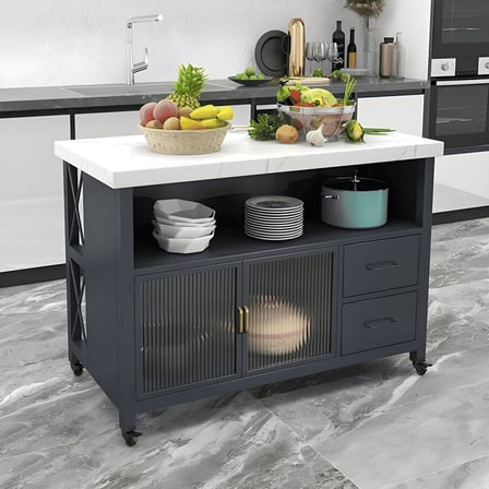ADA68040 Modern MDF Mutfak Servis Adası