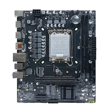  ALPHA FORCE, AK-H510M EG VS, 2xDDR4, M.2, 2x HDMI, DP, 10-11.Nesil, LGA1200 Soket, Anakart