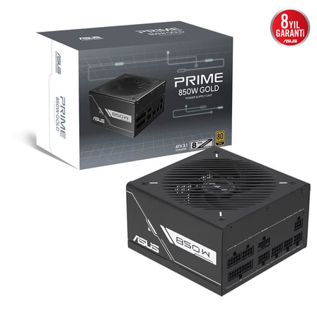 Asus Prime 850G 850W Gold 80 Plus Full Modüler Güç Kaynağı
