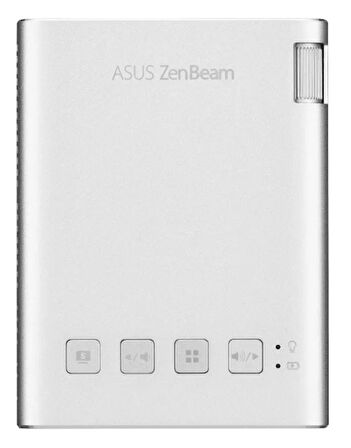 ASUS ZENBEAM E1R MINI 200 LED LUMEN WVGA (854X480) DAHİLİ BATARYA POWER BANK USB TYPE-A HDMI TAŞINABILIR LED PROJEKSIYON