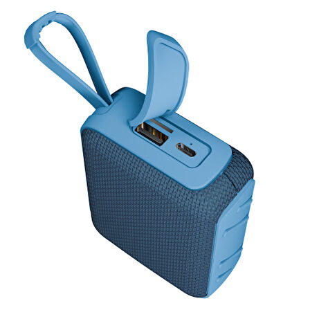 ASONIC AS-03, MAVİ, 5W, BT/USB/TF/TWS, 1200mAh Batarya, Bluetooth V5.3, Kablosuz, Taşınabilir, Speaker