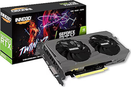  N30502-06D6-1711VA60, TWIN X2, RTX3050, 6Gb, 96Bit, GDDR6, 1xDVI, 1xHDMI, 1xDP GAMING Ekran Kartı