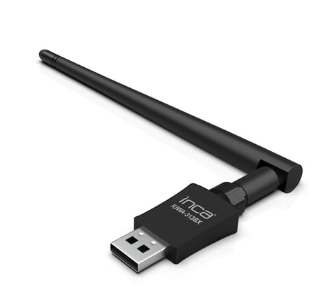 Inca IUWA-313BX USB Kablosuz Ağ Adaptörü 300 Mbps 1x Anten