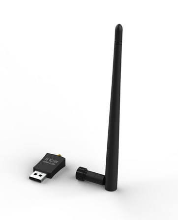 Inca IUWA-313BX USB Kablosuz Ağ Adaptörü 300 Mbps 1x Anten