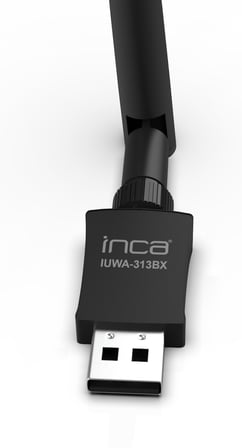 Inca IUWA-313BX USB Kablosuz Ağ Adaptörü 300 Mbps 1x Anten