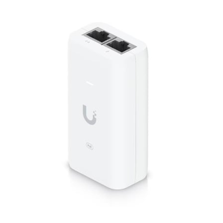 Ubiquiti U-POE-EU PoE Adaptör 48V 15W Gigabit 2 Port Beyaz