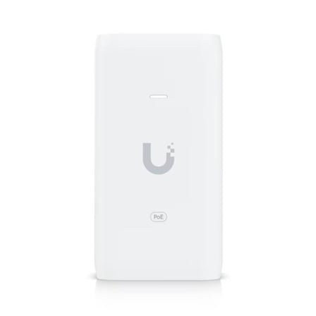 Ubiquiti U-POE-EU PoE Adaptör 48V 15W Gigabit 2 Port Beyaz