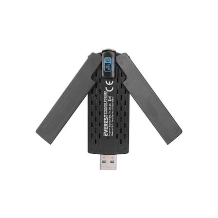 Everest EWA1800 Network Kartı 1800 Mbps WiFi 6 Dual Band USB 3.0