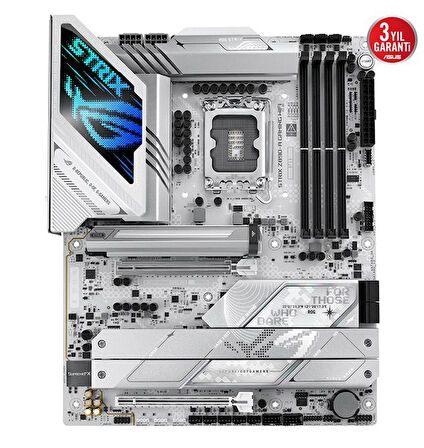  ROG STRIX Z890-A GAMING WIFI, 9066MHz OC, 4xDDR5, 5x M.2, HDMI, DP, 2xThunderbolt, 2xType-C, Wi-Fi 7, Bluetooth 5.4, Intel Core Ultra CPU(Seri 2), LGA1851 Soket, Gaming Anakart