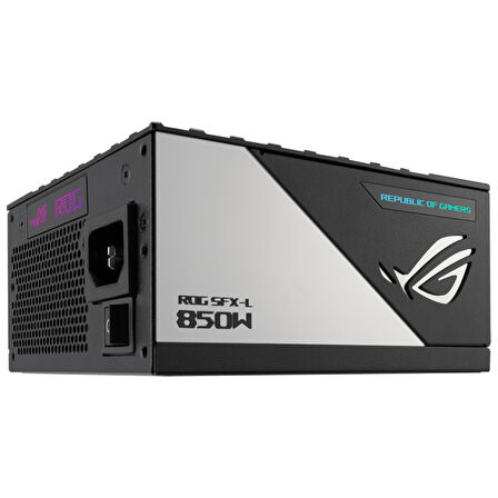  ROG LOKI SFX-L 850W MODÜLER ATX 3.0 UYUMLU 120MM PWM ARGB FAN PCIe 5.0 10 YIL GARANTI