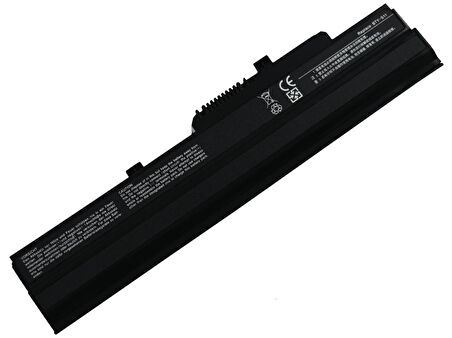  Lg X110, Datron Mobee N011, Msi U100 Notebook Bataryası - Siyah - 6 Cell