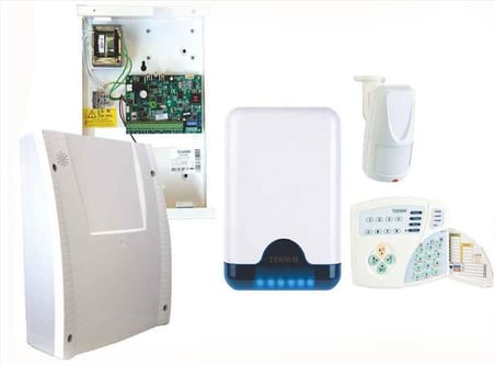 Teknim VAP404PT Kablolu Güvenlik Alarm Seti Aküsüz