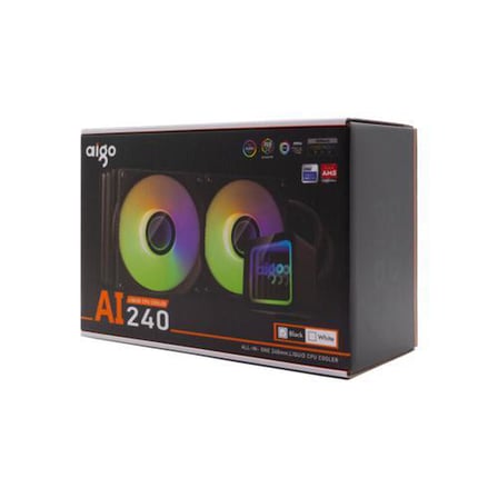 Aigo AI240 240 mm ARGB Sıvı İşlemci Soğutucusu Siyah
